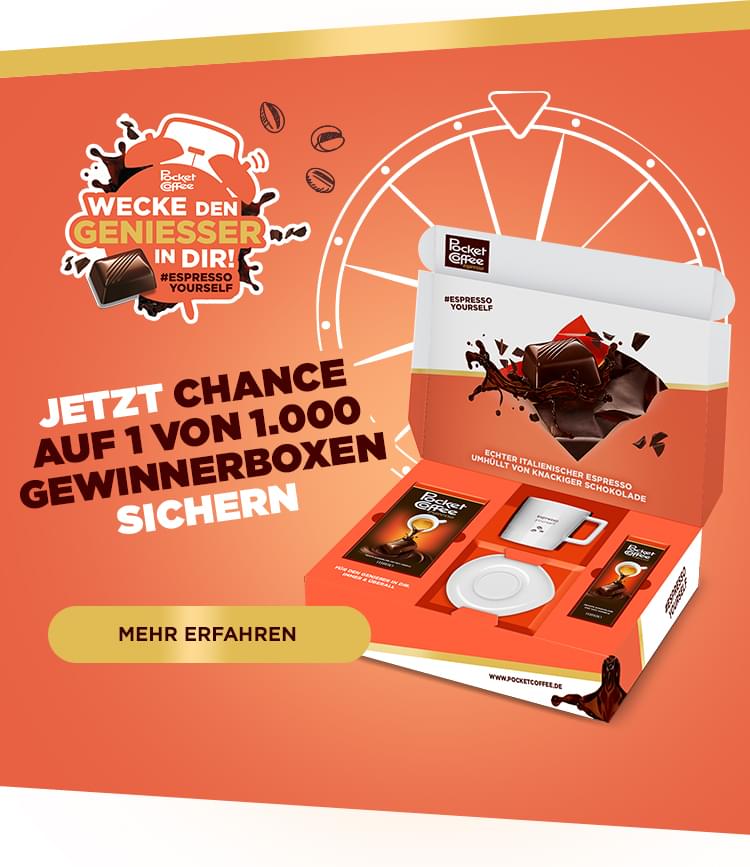 Jetzt am Glücksrad drehen & chance auf Gewinnerbox sichern! + 10€ roastmarket Gutschein